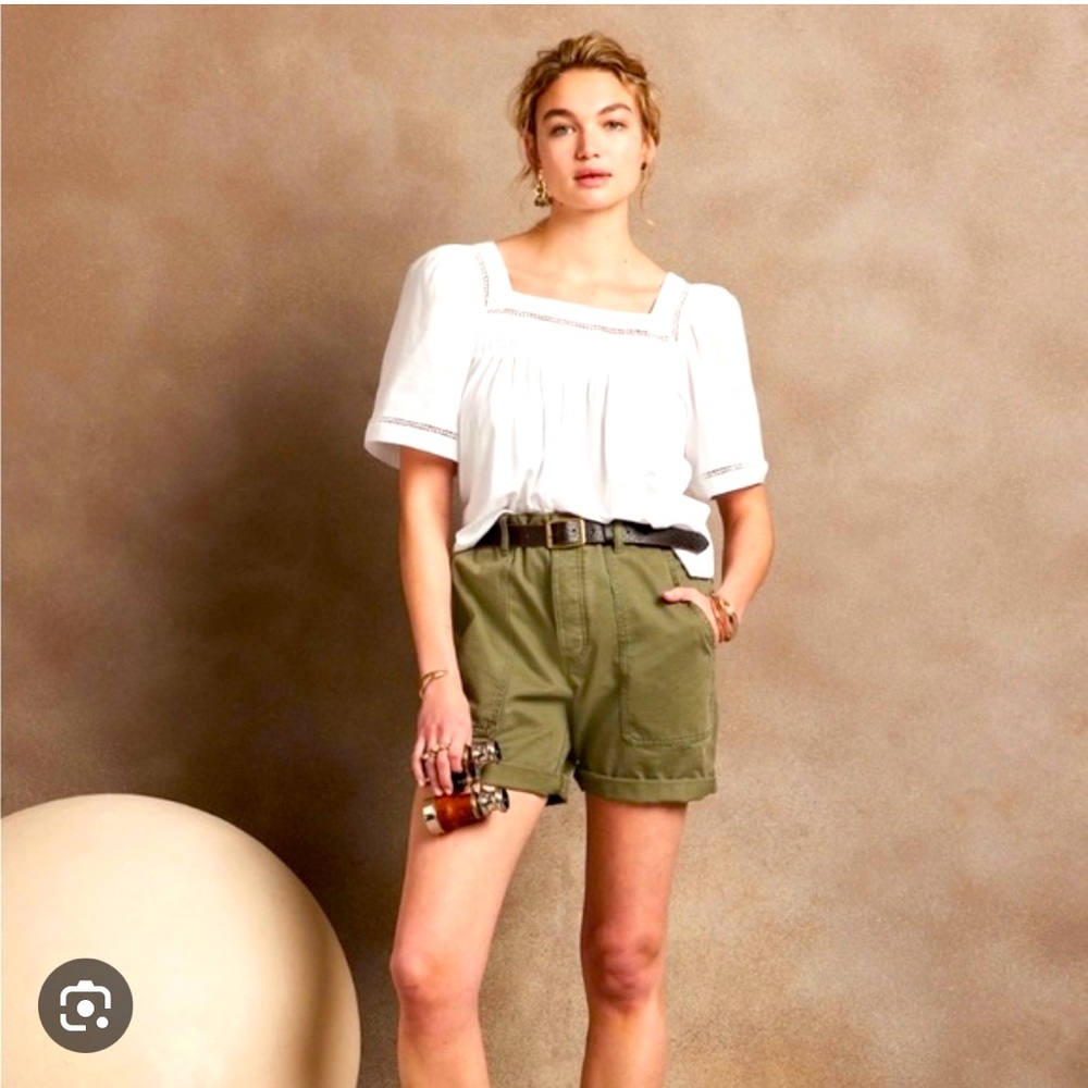 Pintuck blouse NWT